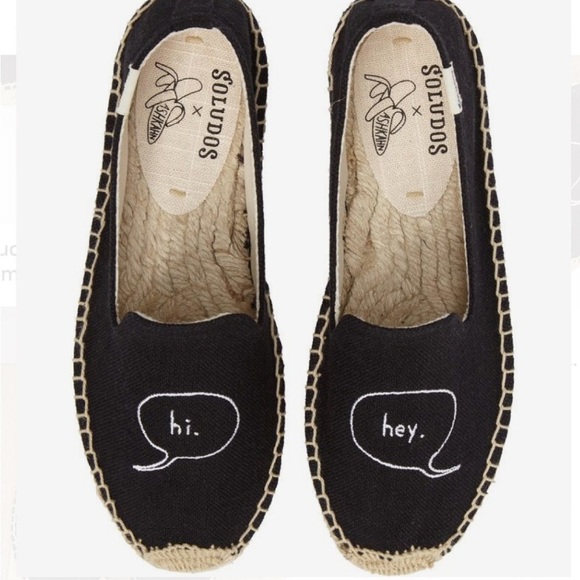 Soludos x ASHKAHN Embroidered Platform Espadrilles Size 7 - Picture 7 of 7